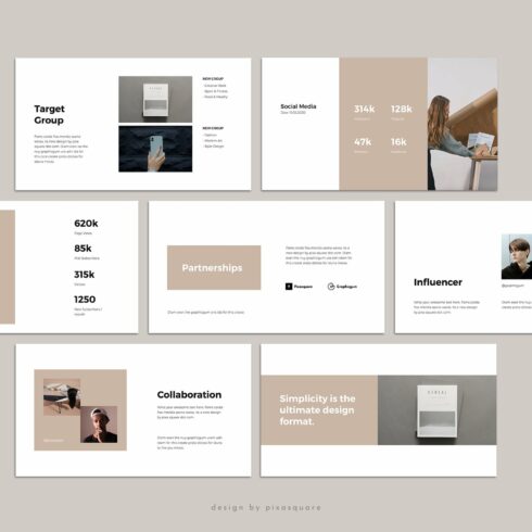 MACA - Powerpoint Media Kit Template | Master Bundles