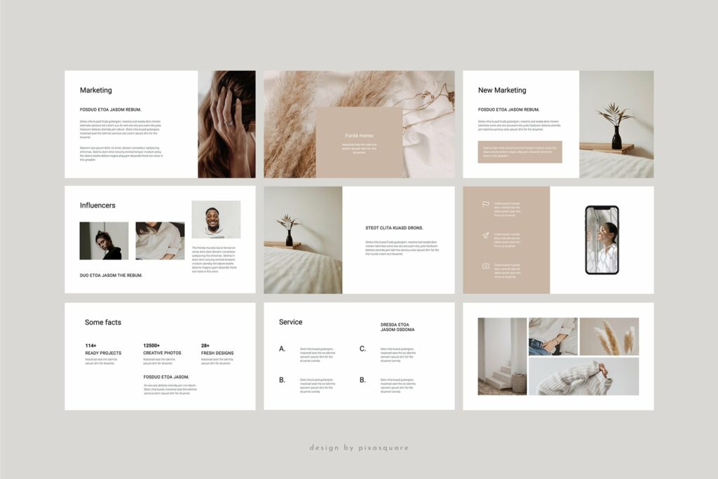 COSA - Powerpoint Style Template – MasterBundles