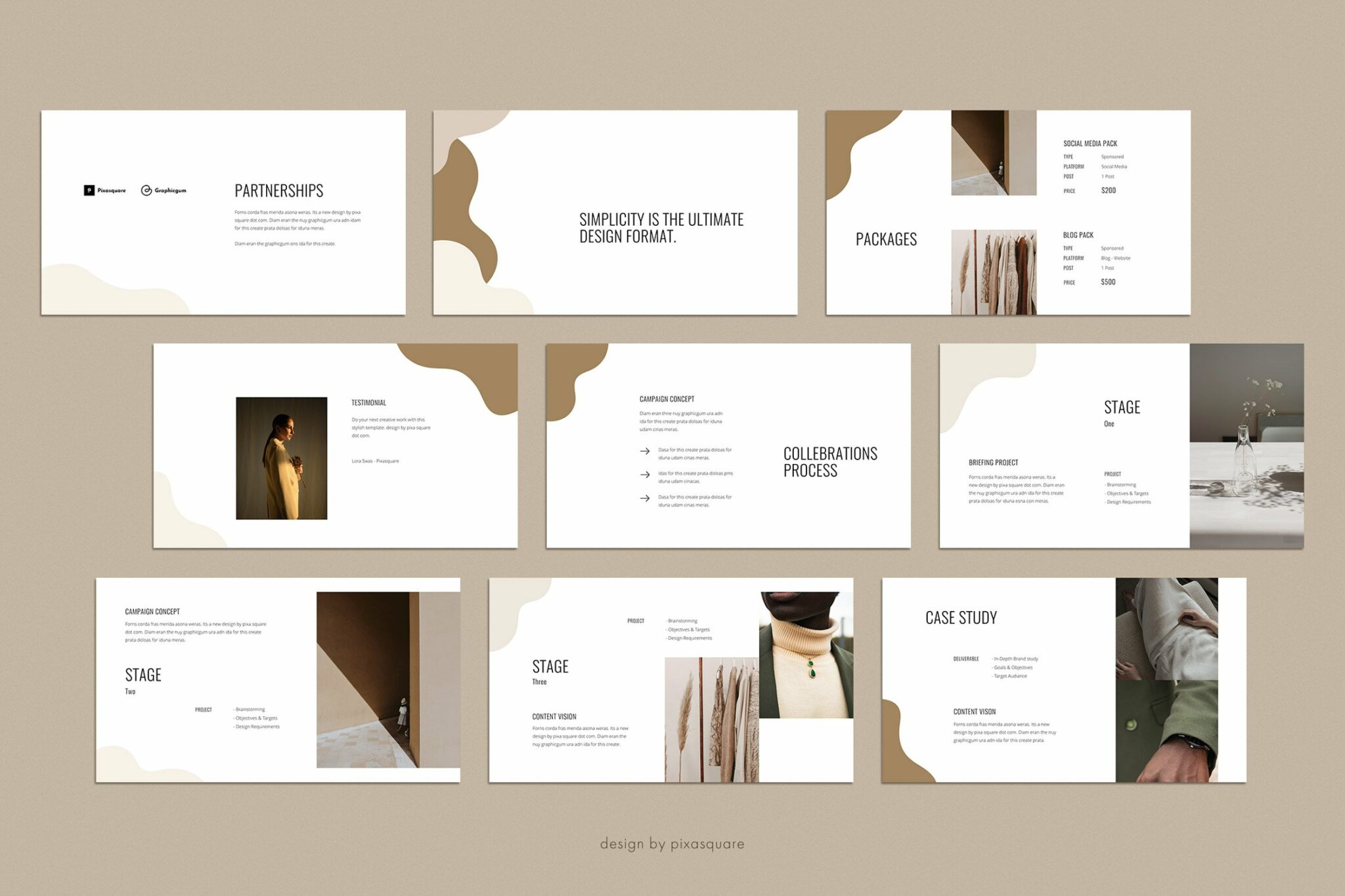 UNIA Media Kit Google Slide Template – MasterBundles