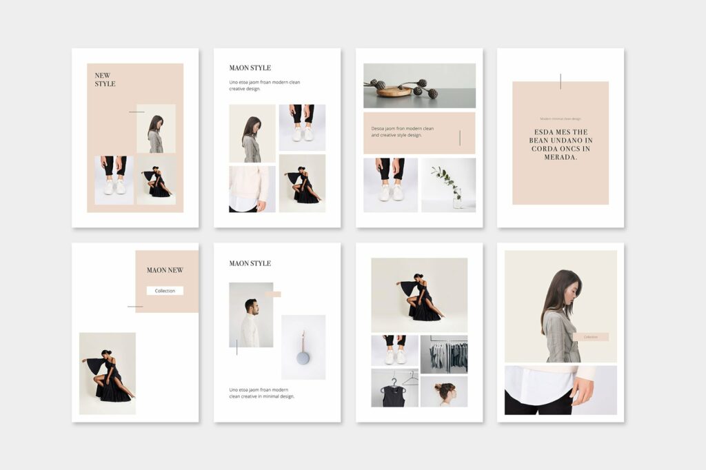 MAON - Vertical Powerpoint Template – MasterBundles