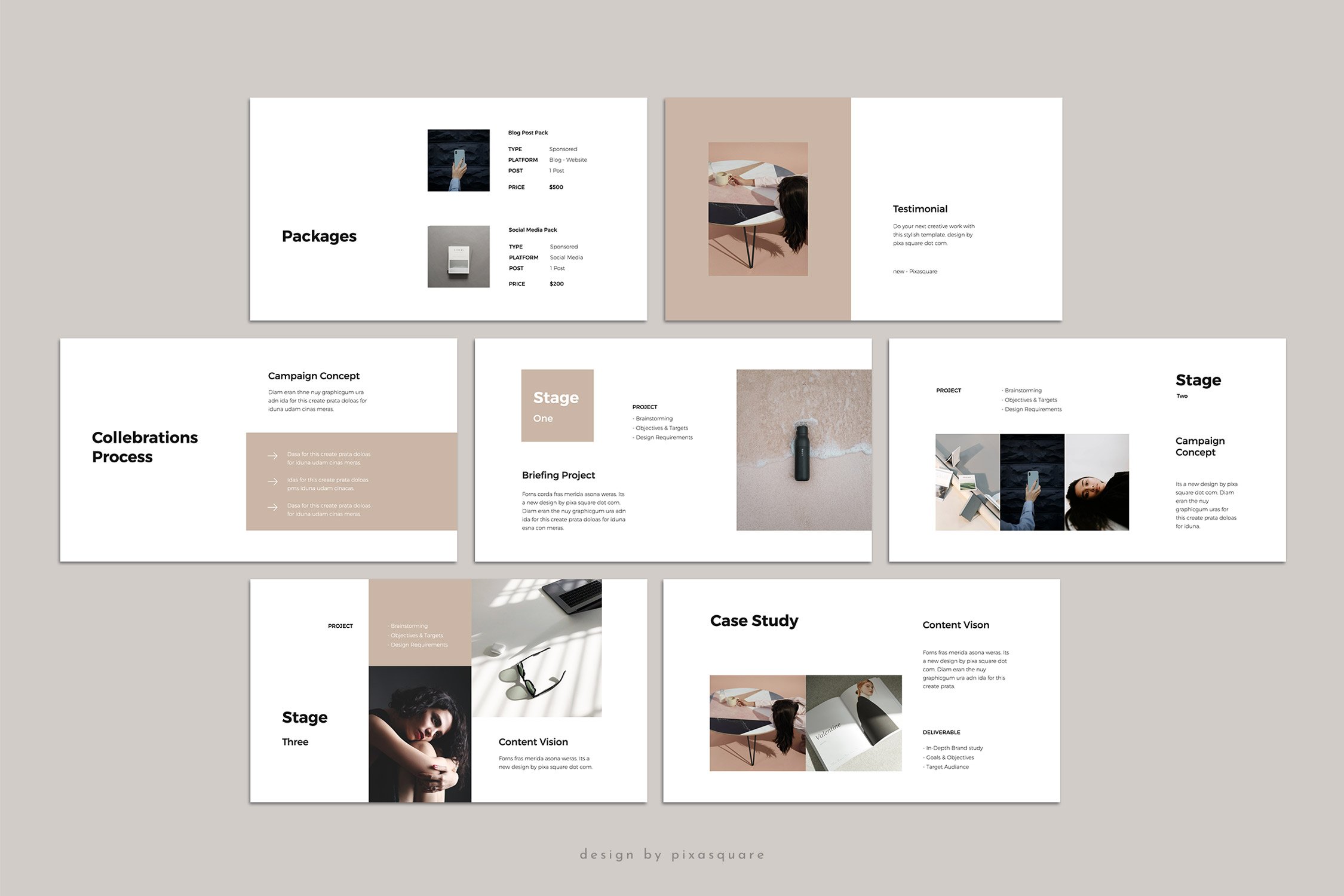 Use this stylish template for your presentation.