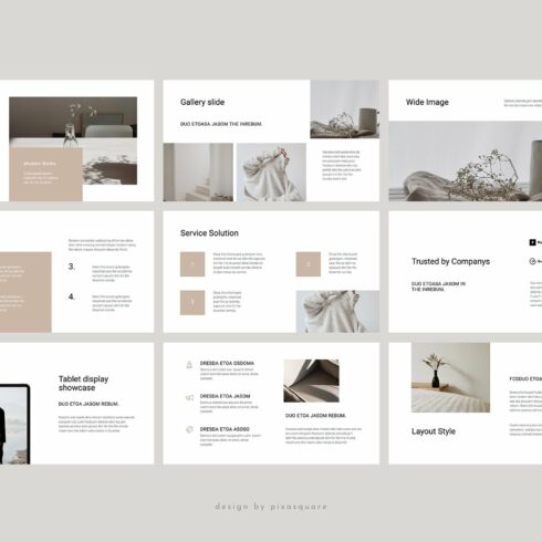 COSA - Powerpoint Style Template | Master Bundles