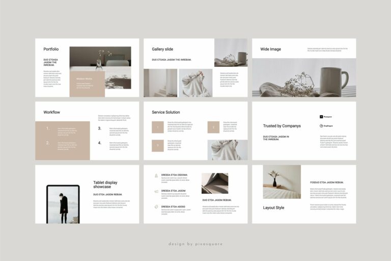 COSA - Powerpoint Style Template – MasterBundles