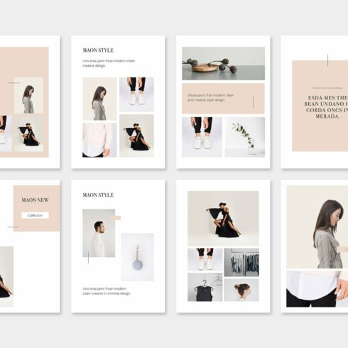 MAON - Vertical Powerpoint Template | Master Bundles