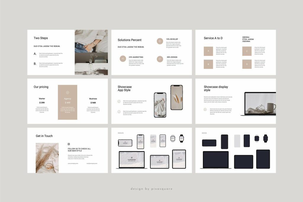 COSA - Powerpoint Style Template – MasterBundles