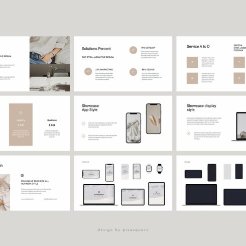 COSA - Powerpoint Style Template | Master Bundles