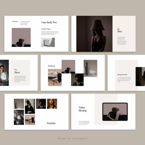 DONA - Media Kit Powerpoint Template | Master Bundles