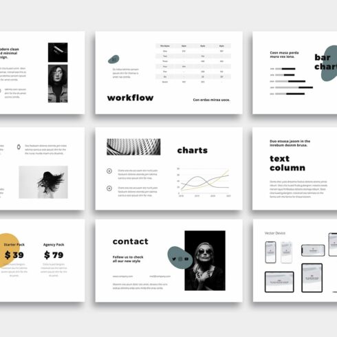 MOSY - Modern Google Slides Template – MasterBundles