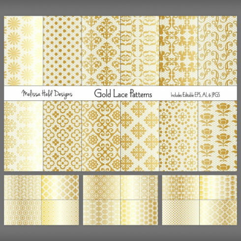 Gold Lace Patterns.