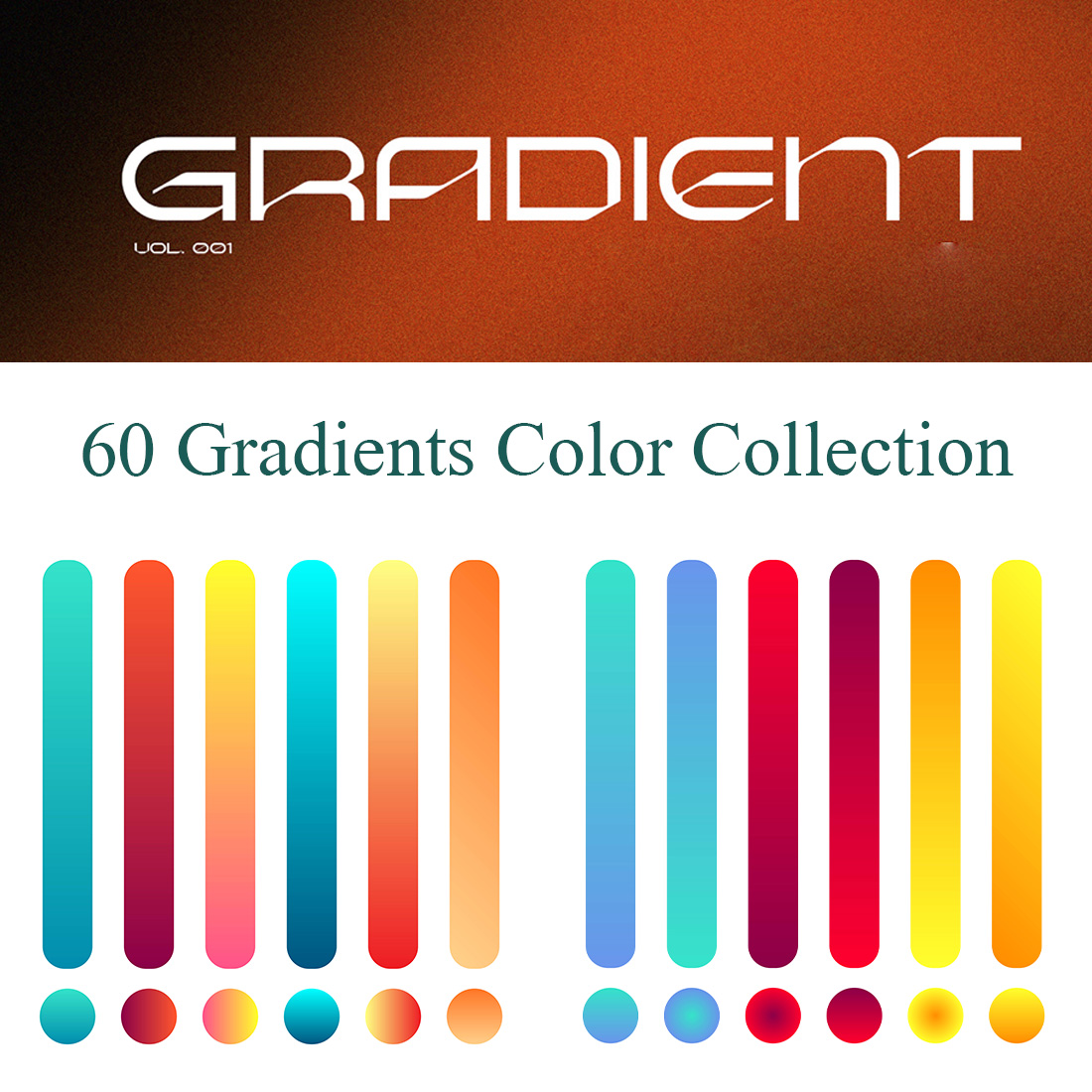 Premium Gradients Colors Pack cover image.