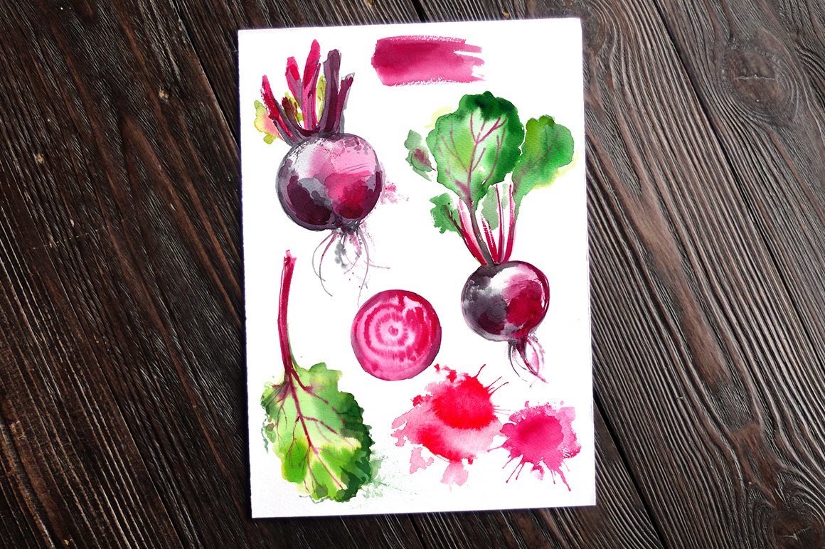Diverse of beetroot.