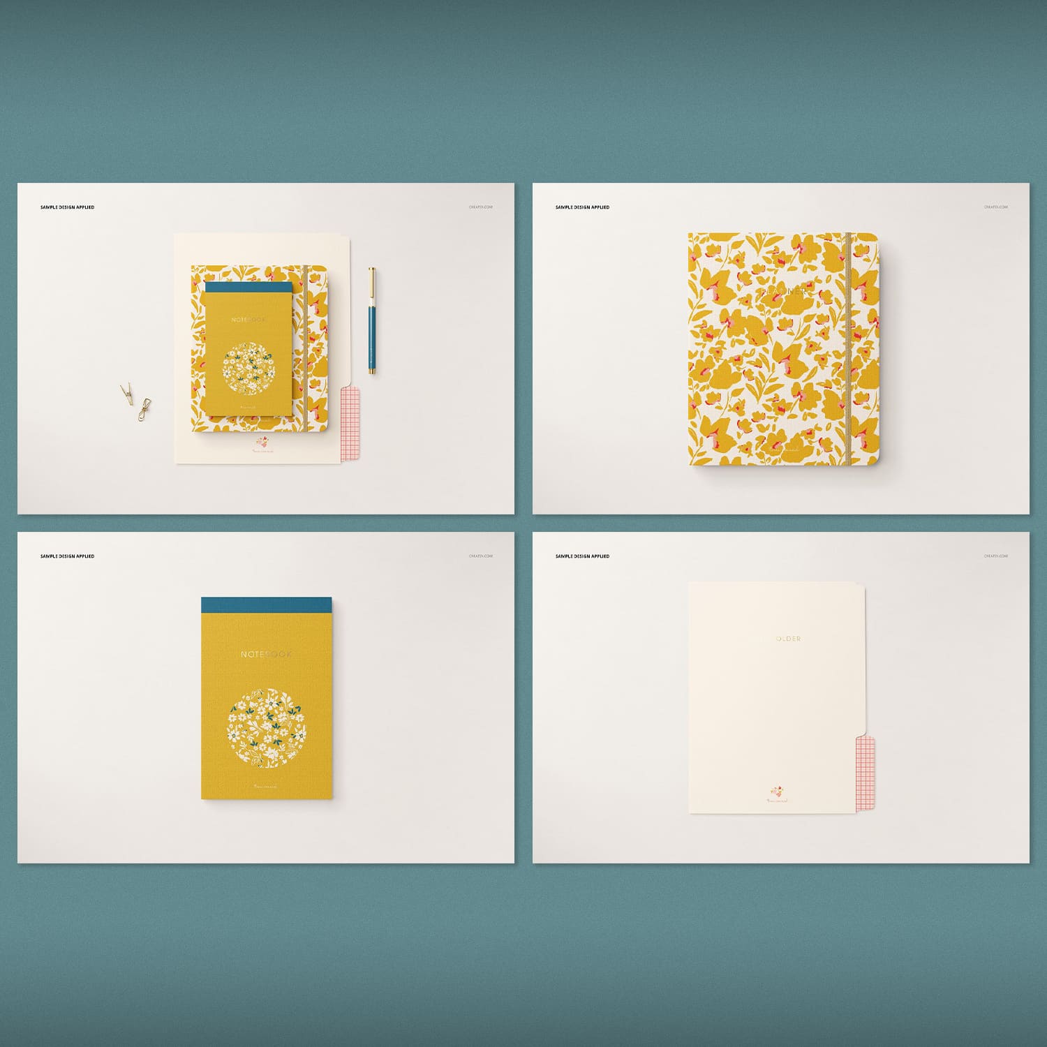 A set of stationery images with great designs.