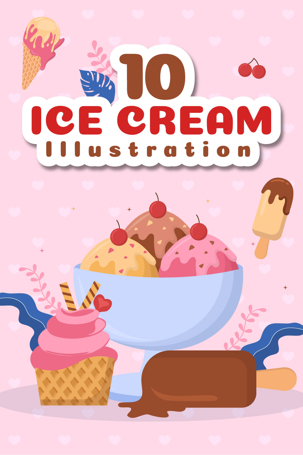 Ice Cream Illustration cover image.