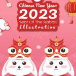 9 Chinese Lunar New Year 2023 Day Illustration - MasterBundles