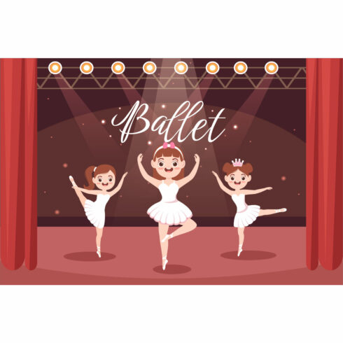 15 Ballet or Ballerina Illustration cover image.