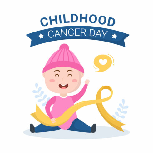 10 International Childhood Cancer Day Illustration cover image.