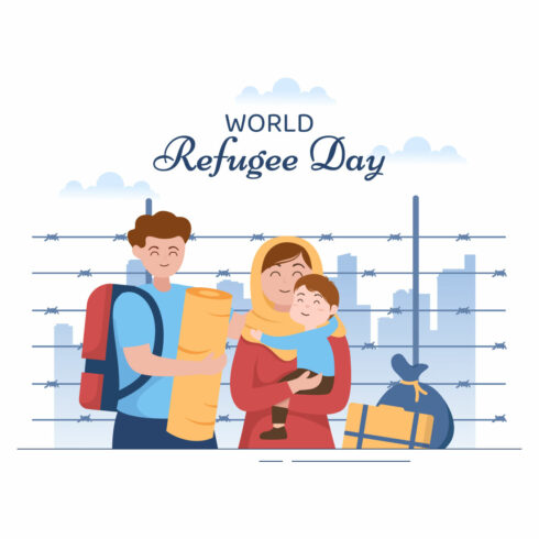 10 World Refugee Day Illustration cover image.