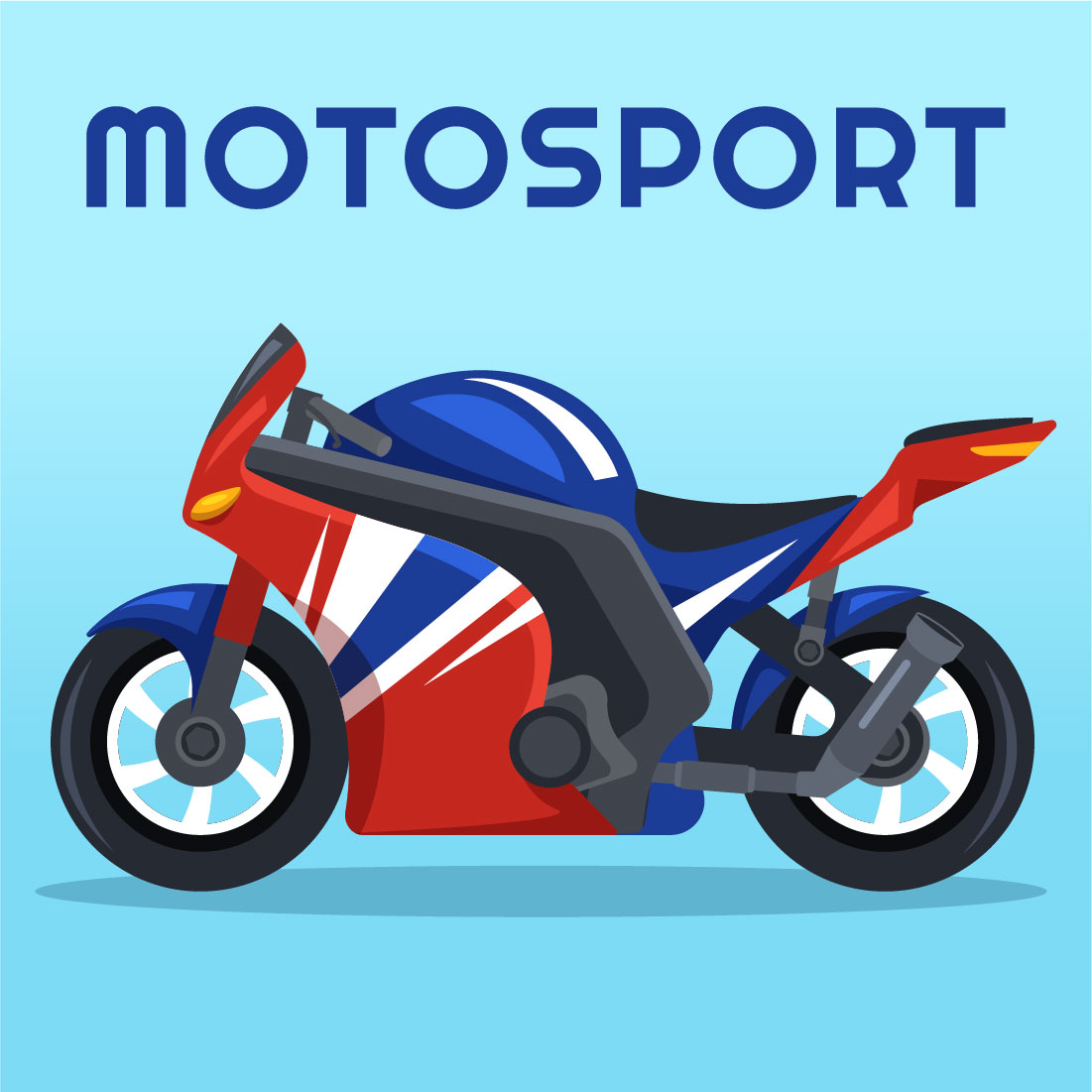 13 Racing Motosport Illustration preview image.