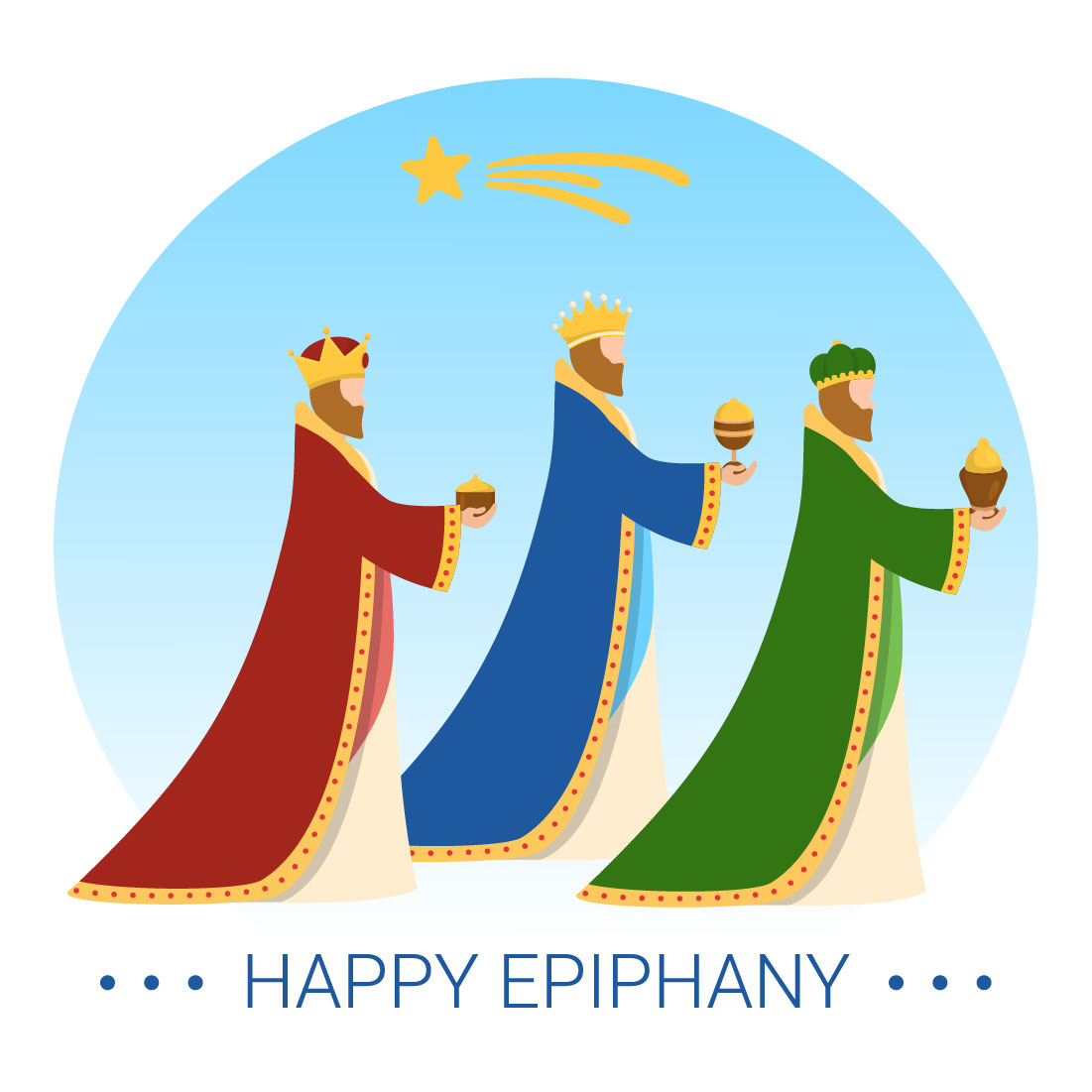 11 Happy Epiphany Day Illustration preview image.