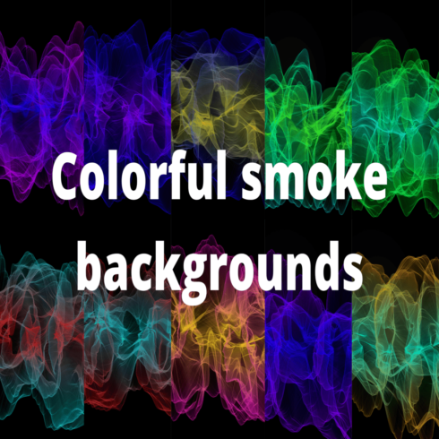 Colorful Smoke Backgrounds cover image.