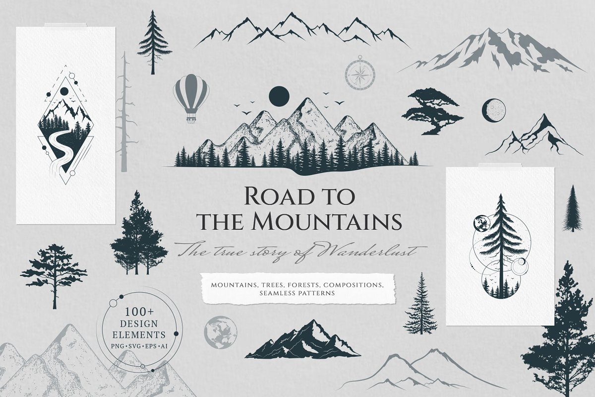 Cover image of Road to the Mountains.