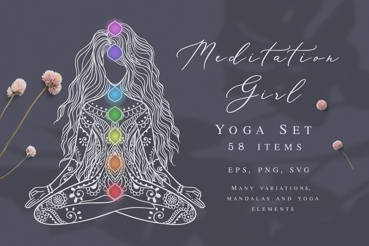 Cover image of Meditation Girl set.