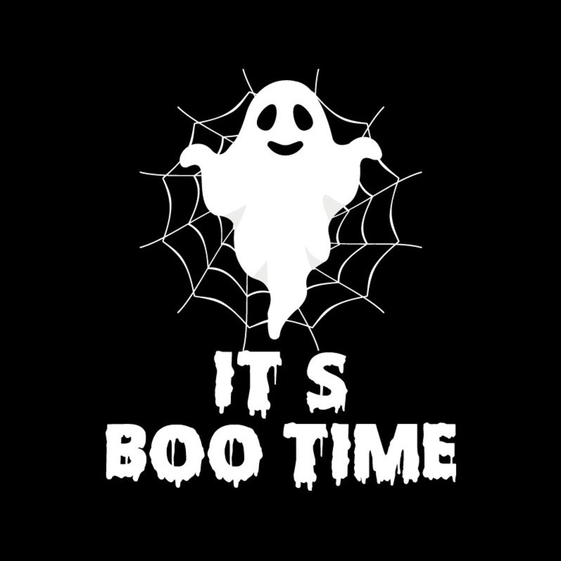 Halloween Simple Black Color T-shirt preview image.