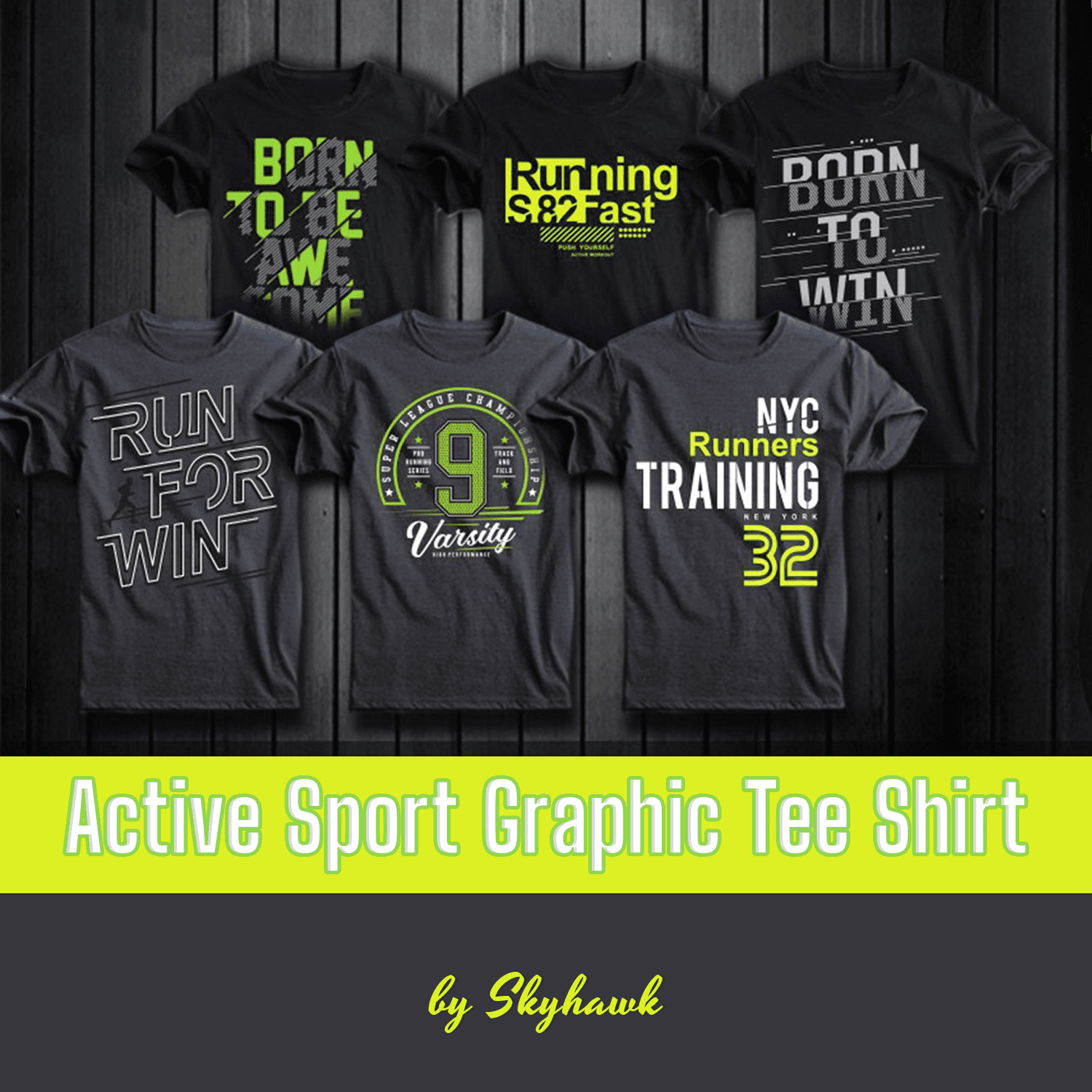 Active Sport Graphic Tee Shirt cover.