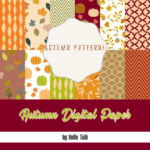 Autumn Digital Paper.