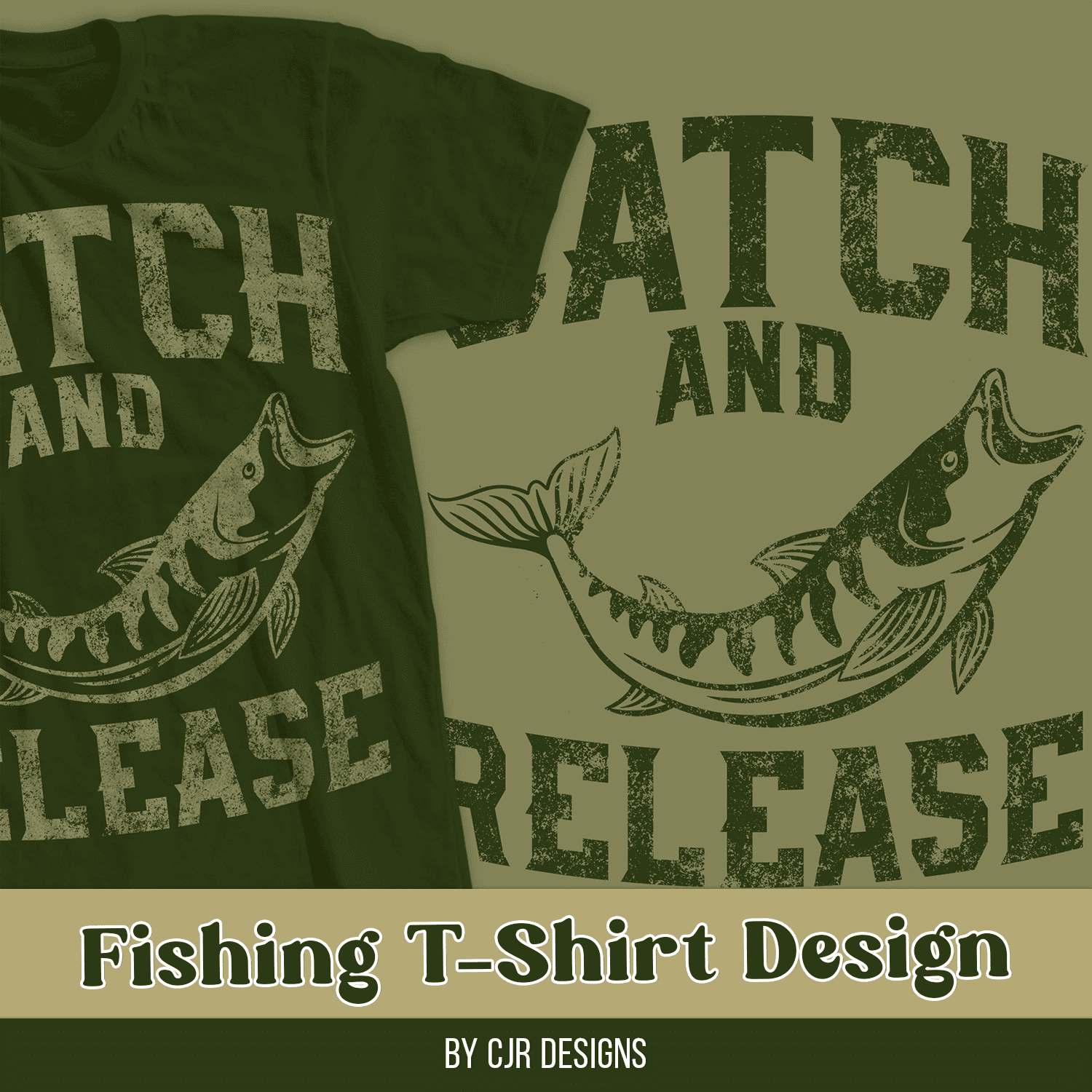 Fishing T-Shirt Design – MasterBundles