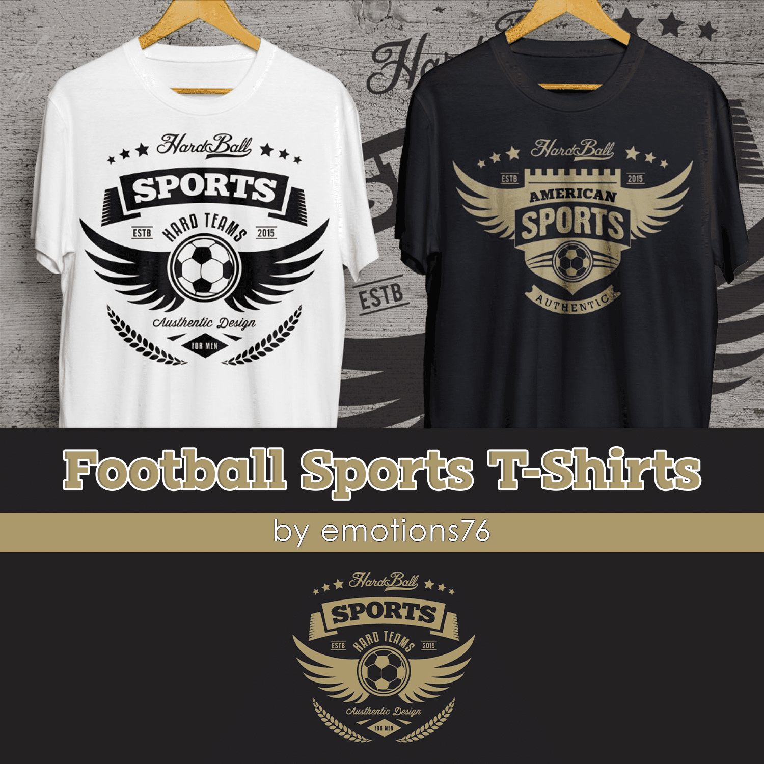 Football Sports T-Shirts cover.