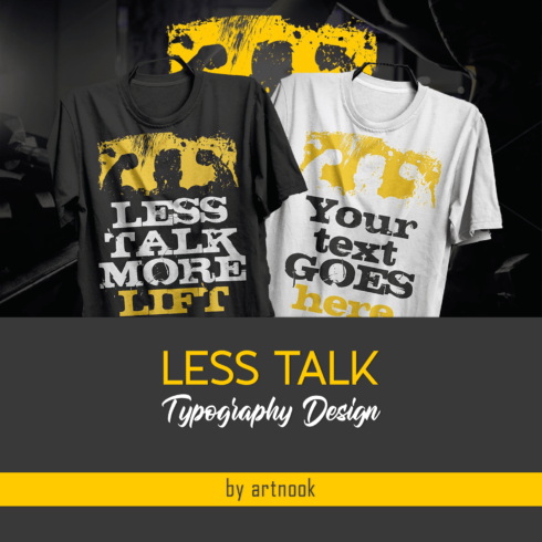 Less talk - Typography Design.