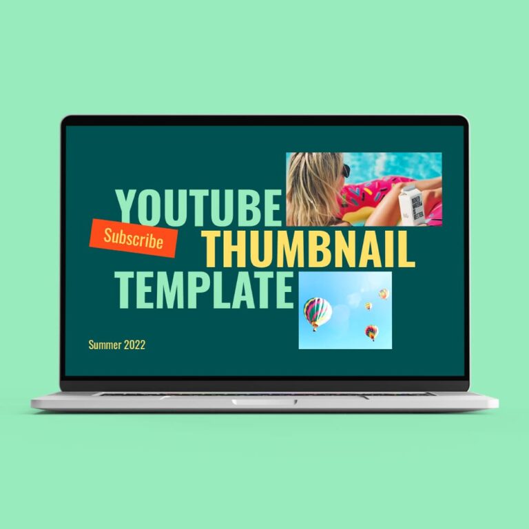 5 Blank Youtube Thumbnail Templates – MasterBundles