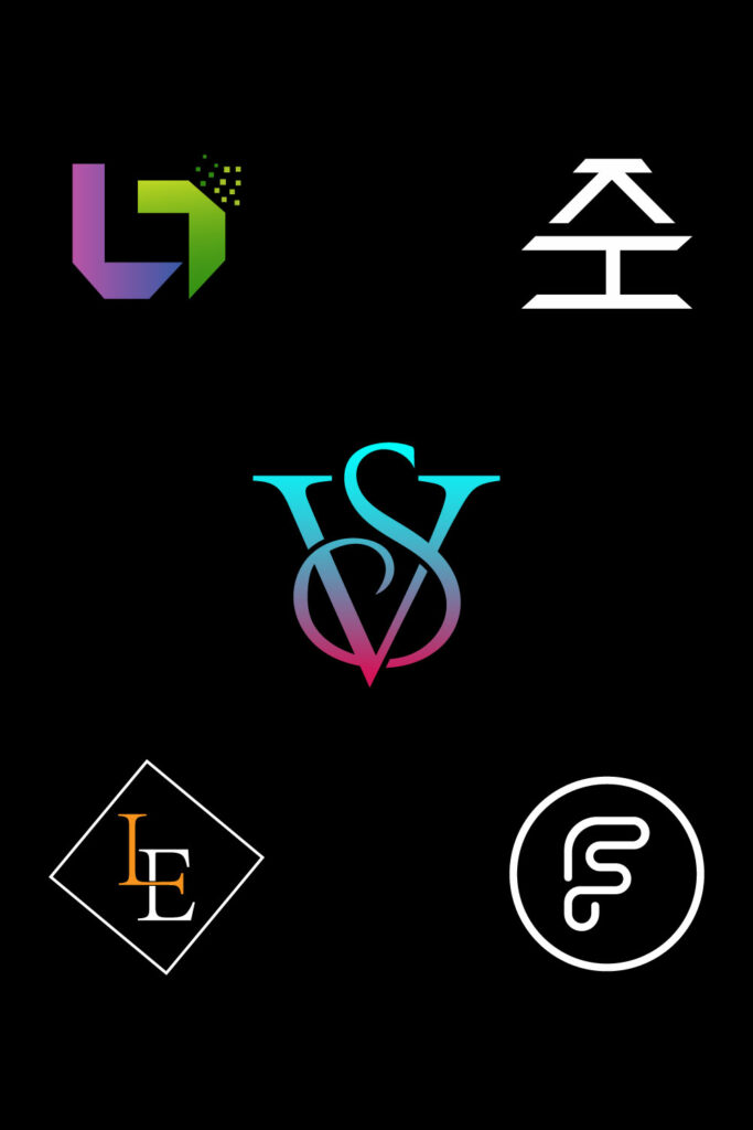 5 word mark logos design - MasterBundles