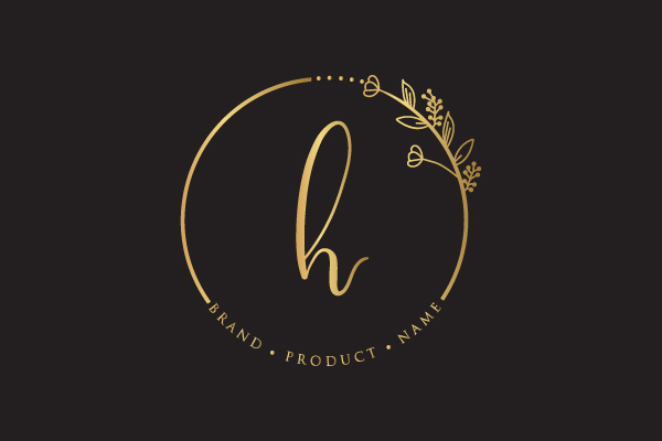Luxury Letter Logo Bundle, h logo.
