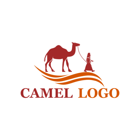 Creative Camel Logo Design Template cover image.