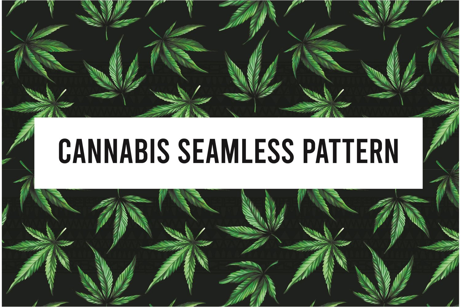 Cover image of Marijuana pattern.