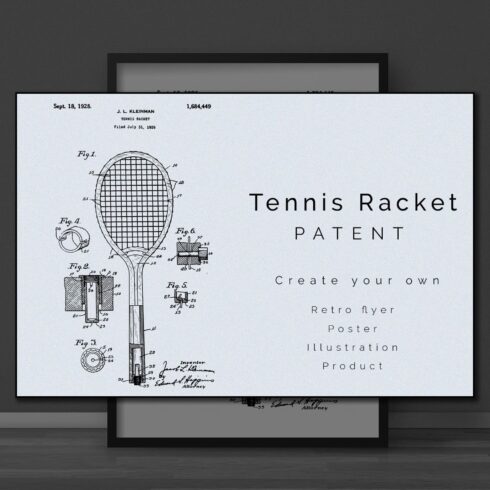 Tennis Racket Patent.