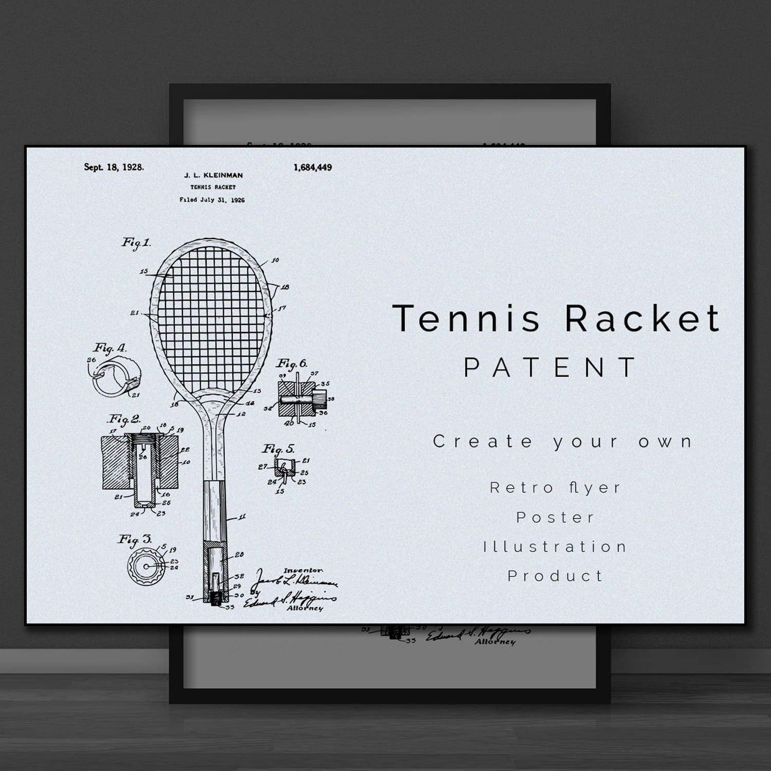 Tennis Racket Patent.