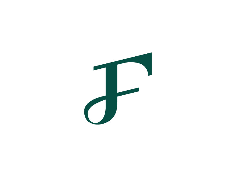 5 Word Mark Design Logos, f logo.