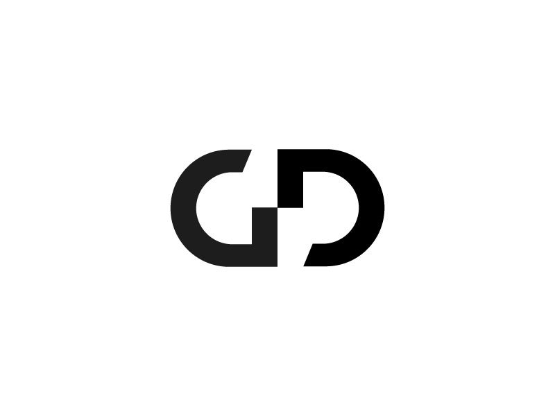 5 Word Mark Design Logos, gd logo.