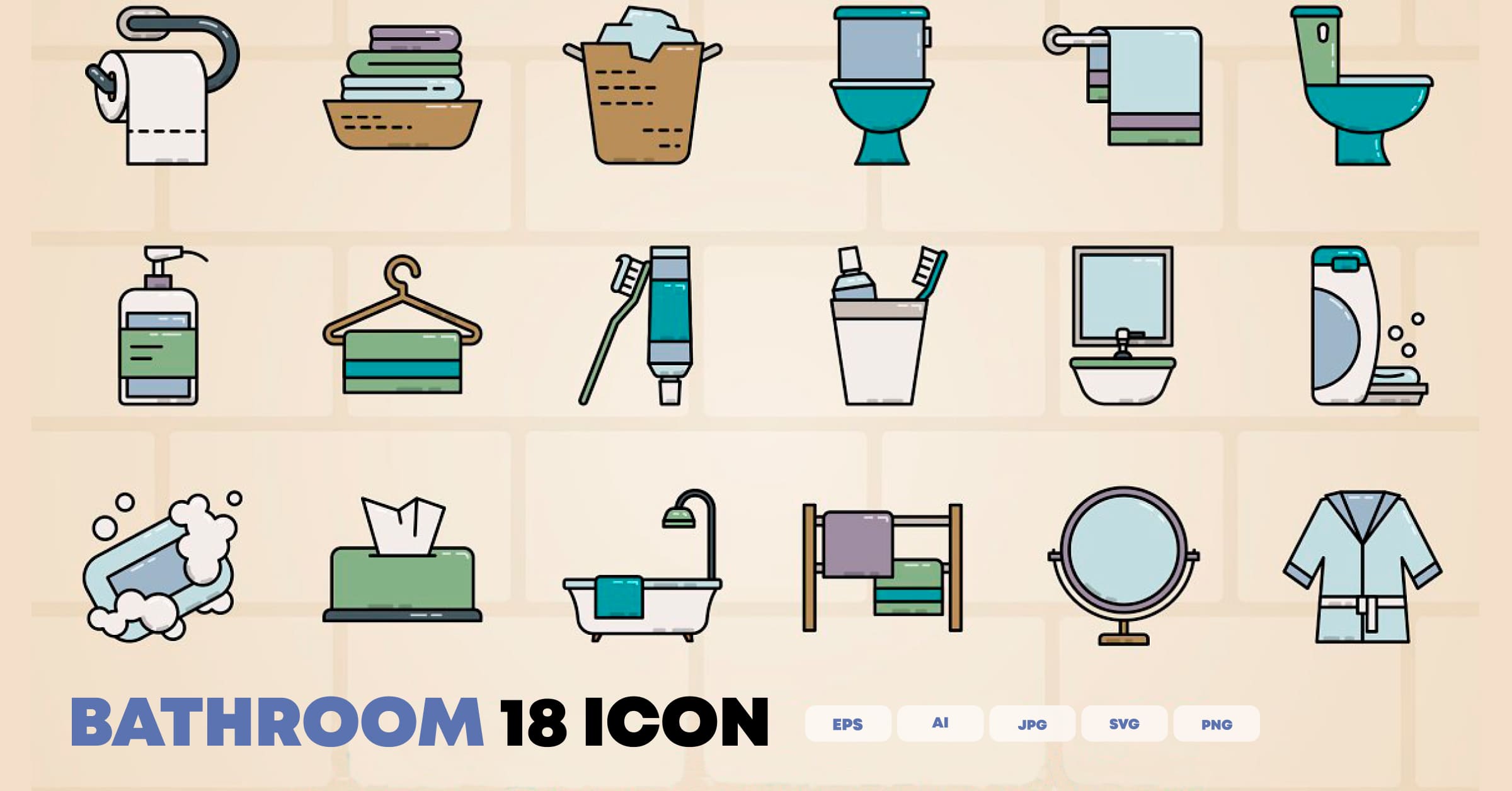 18 bathroom icon facebook