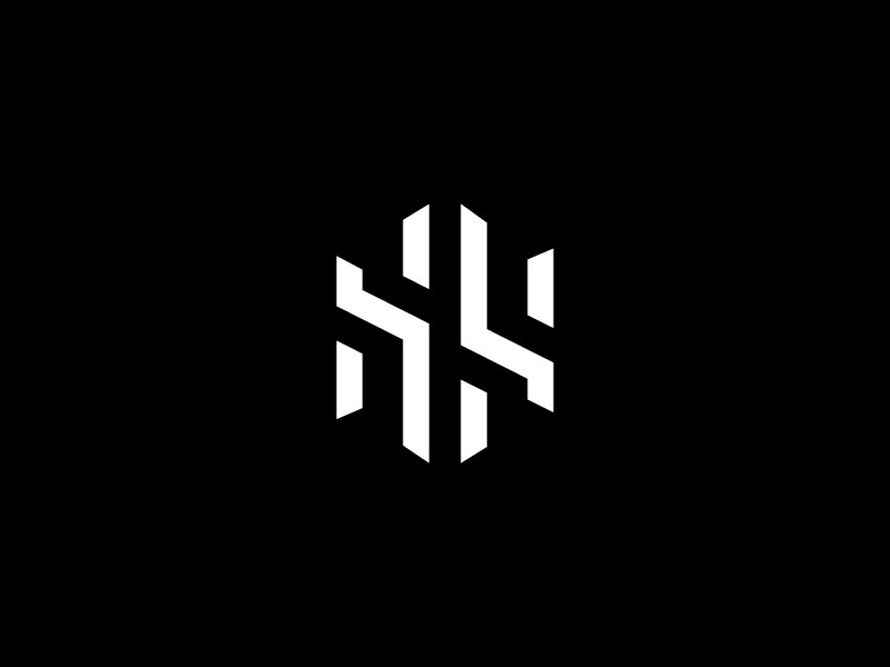 5 Word Mark Logos Design Set, hh logo.