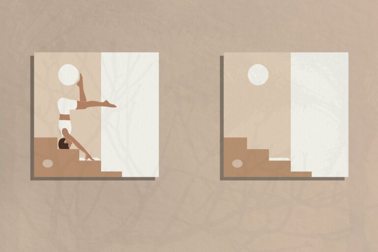 Yoga Abstract Graphic Collection – MasterBundles