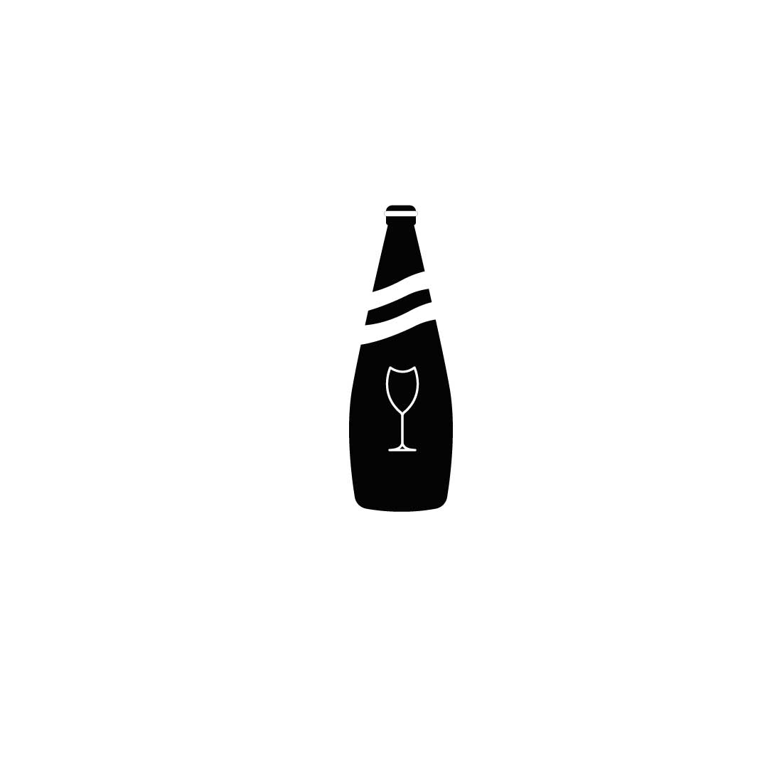 5 Bottle Icons Bundle for your design.