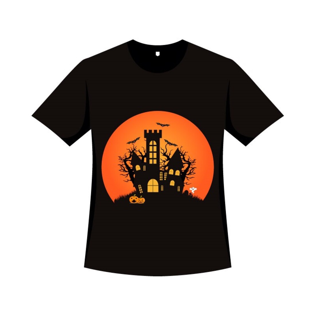 T-shirt Design for Halloween Events cover image.