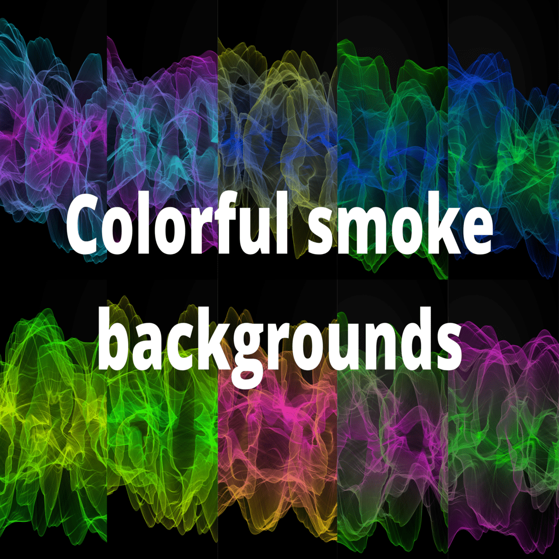 Colored Smoke Backgrounds cover image.