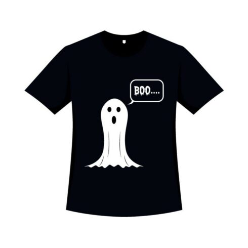 Halloween Funny T-shirt Vector Design cover image.