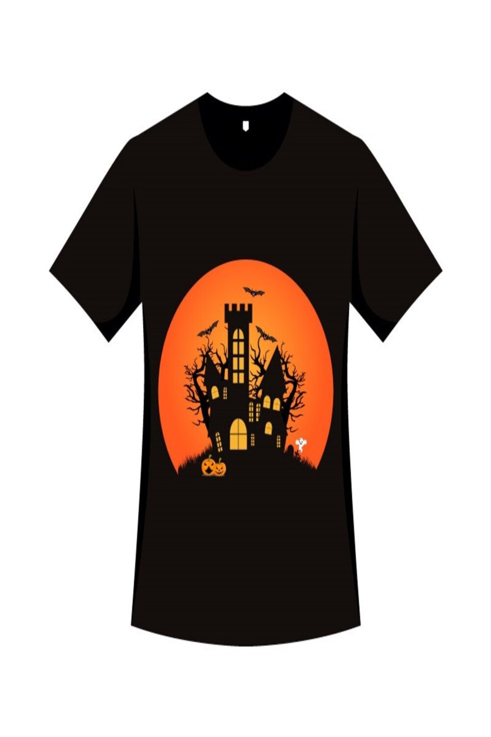T-shirt Design for Halloween Events pinterest image.