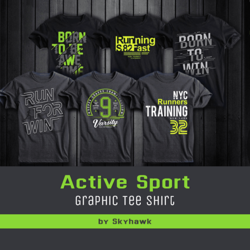 Active Sport Graphic Tee Shirt.